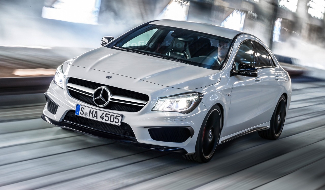 Mercedes Benz Cla 45 Amg Erste Fotos Autofilou