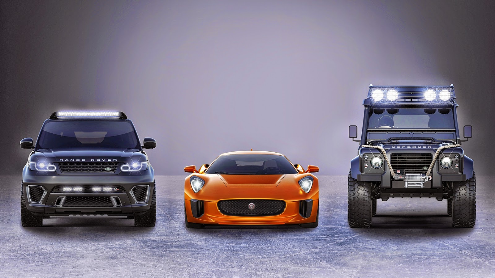 Die Fahrzeuge aus dem 24. James Bond-Film „Spectre“ | Photo © Jaguar Land Rover