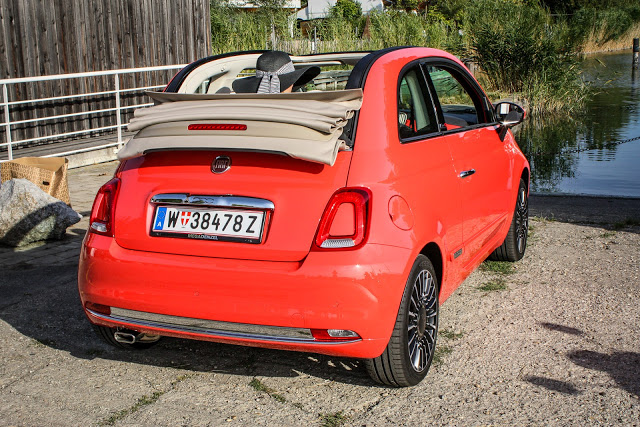 2016 Fiat 500C Lounge 1.2 69 | Photo © Jelena Aksentijevic/autofilou.at