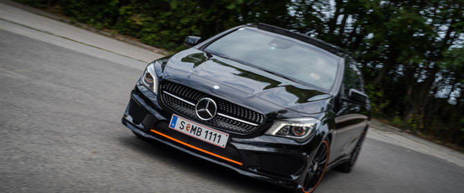 2015 Mercedes-Benz CLA 250 4MATIC Shooting Brake Orange Edition AMG test drive review
