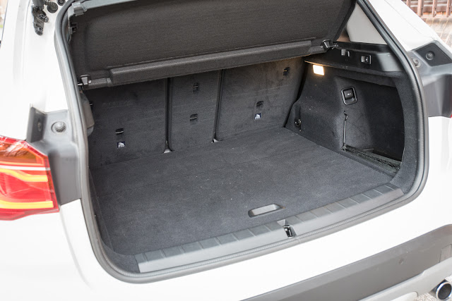 2016 BMW X1 xDrive20d test review kofferraum trunk boot