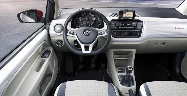 2016 VW up! beats interieur interior innen lenkrad