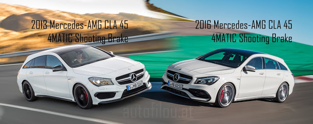 2013 2016 Mercedes CLA AMG difference comparison Vergleich Unterschied