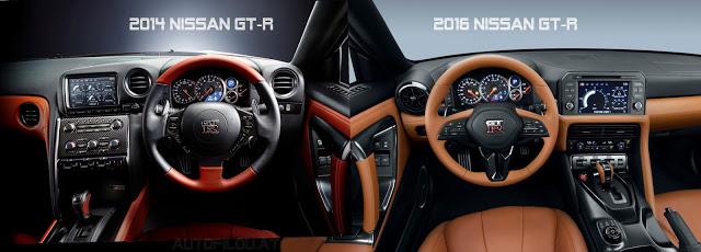 2014 2016 Nissan GT-R Vergleich versus difference Unterschied compare