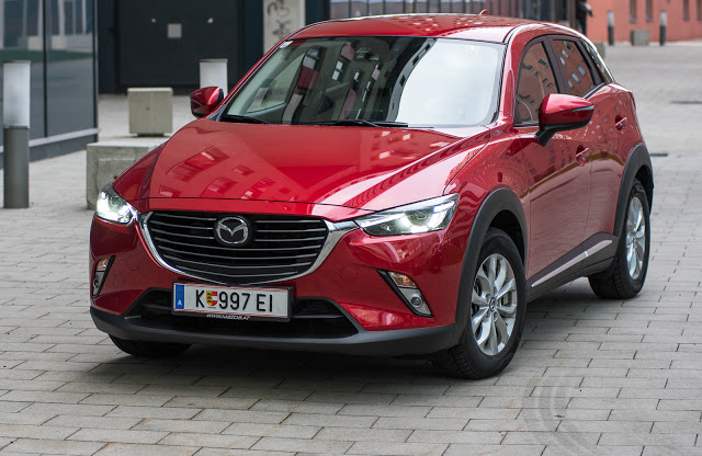 Mazda CX-3 G150 Revolution Top test review front vorne