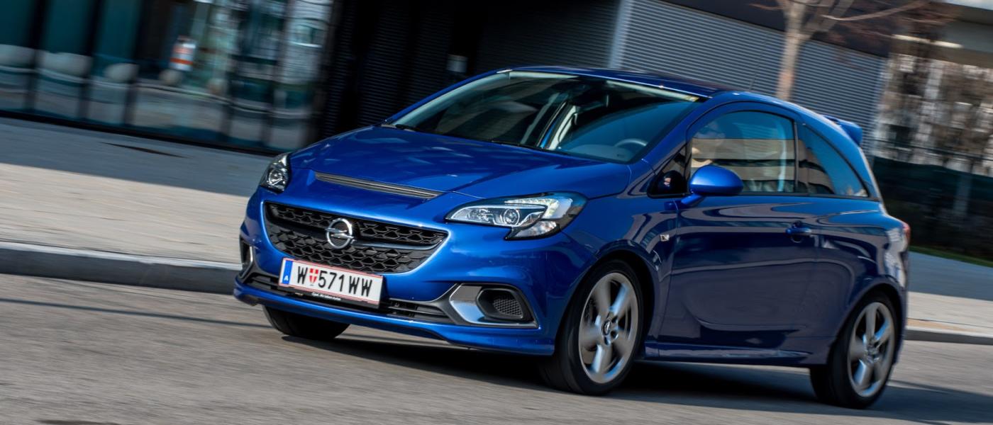 2015 Opel Corsa OPC Test Review Blue Blau