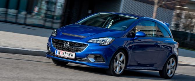 2015 Opel Corsa OPC Test Review Blue Blau