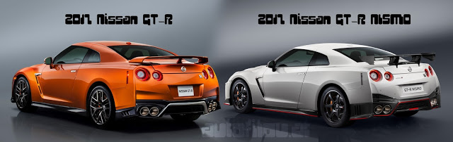 2017 Nissan GT-R Nismo compare versus vs vergleich difference unterschied