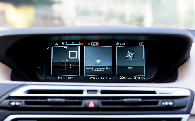 Citroën Grand C4 Picasso monitor tft screen middle bildschirm