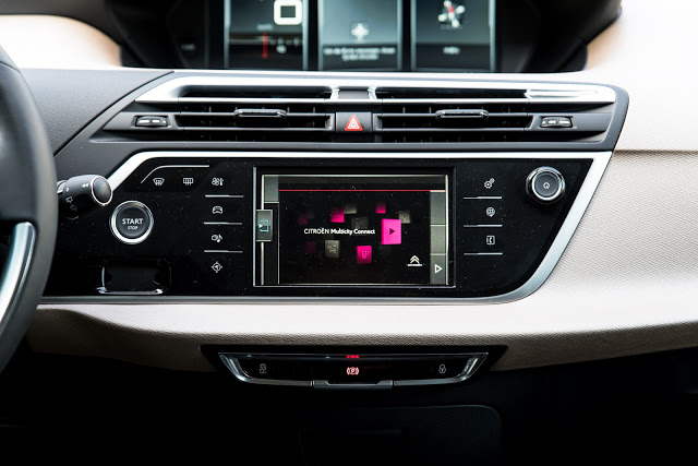 Citroën Grand C4 Picasso navi sys monitor screen bildschirm