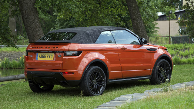 2017 Range Rover Evoque Cabriolet Convertible test review drive