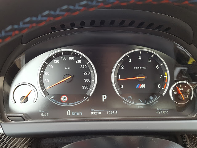 2016 BMW M6 Coupé Hungaroring test drive review autofilou