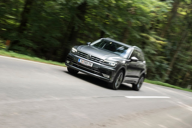 2016 VW Volkswagen Tiguan 150-PS-Diesel fahrbericht test R-Design