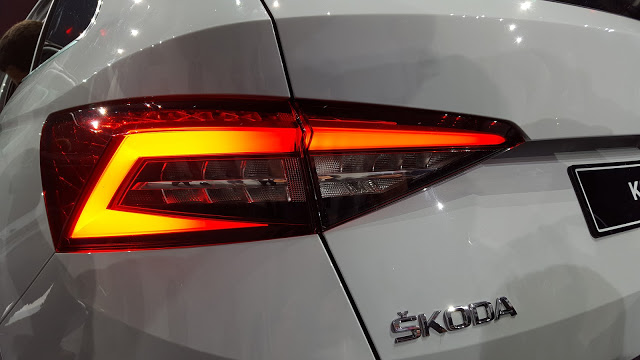 Škoda Kodiaq tail light licht c shape led