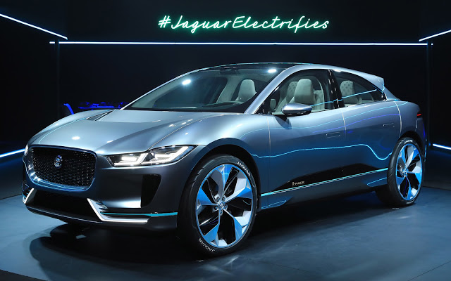 Jaguar I-PACE Concept L.A. Auto Show 2016 electric e-car