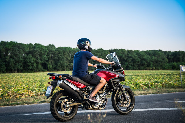 2015 Suzuki V-Strom 650 ABS test drive review fahbericht