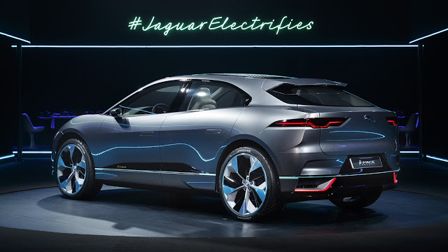 Jaguar I-PACE los angeles motor show auto 2016 e-car electric