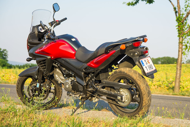 2015 Suzuki V-Strom 650 ABS test drive review fahbericht