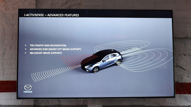 2017 Mazda3 i-Activsense safety features sicherheit