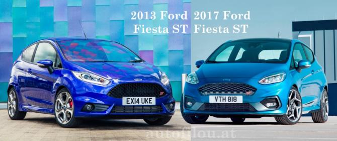 2013 vs 2017 Ford Fiesta ST Vergleich comparison difference changes änderungen neuerungen unterschied