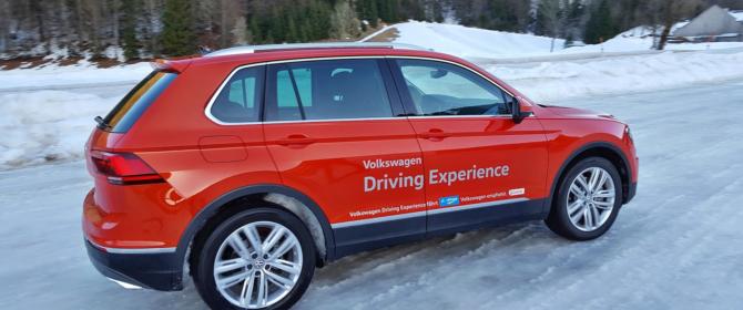 VW Volkswagen Driving Experience 2017 Salzburg Schnee Winter Training Tiguan