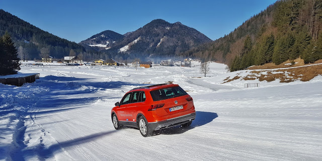 VW Volkswagen Driving Experience Tiguan Golf R snow schnee winter eis ice Salzburg