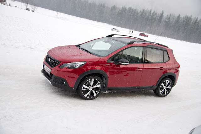 Peugeot Grip-Control Winter Test drive review fahrbericht austria