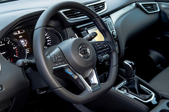 2017 Nissan Qashqai steering wheel lenkrad interieur interior