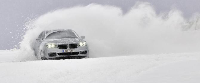 2015 BMW Winter Technic Drive Austria Snow Drift test schnee winter gletscher
