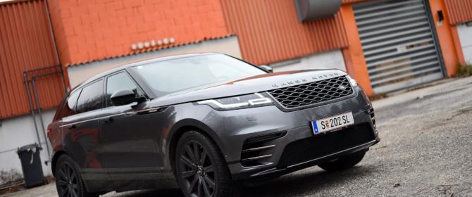 Range Rover VELAR R-Dynamic SE D240 Corris Grey Grau test review