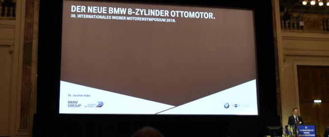 2018 BMW M850i Motor Symposium Engine V8 4,4 Hofburg Vienna technic