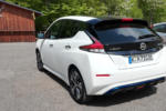 2018 Nissan LEAF first drive review fahrbericht test weiß weiss white