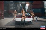 Liqui Moly Kalender 2019 Girls naked cars sexy werkstatt