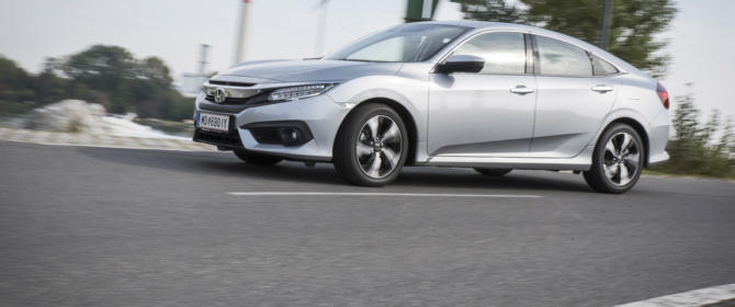 2018 Honda Civic Limousine 1.6 i-DTEC Executive Test Review Fahrbericht Diesel