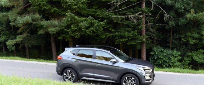 2018 Hyundai Tucson 1.6 CRDi 4WD-7DCT Test Drive Review Micron Grey