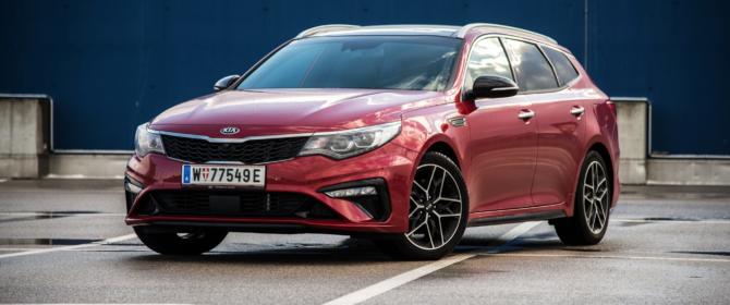 2018 KIA Optima SW GTLine test review
