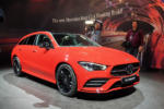 2019 Mercedes-Benz CLA Shooting Brake red rot exterieur