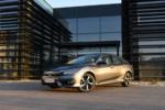 2018 Honda Civic Limousine Executive Diesel Automatik Test Review polished metal