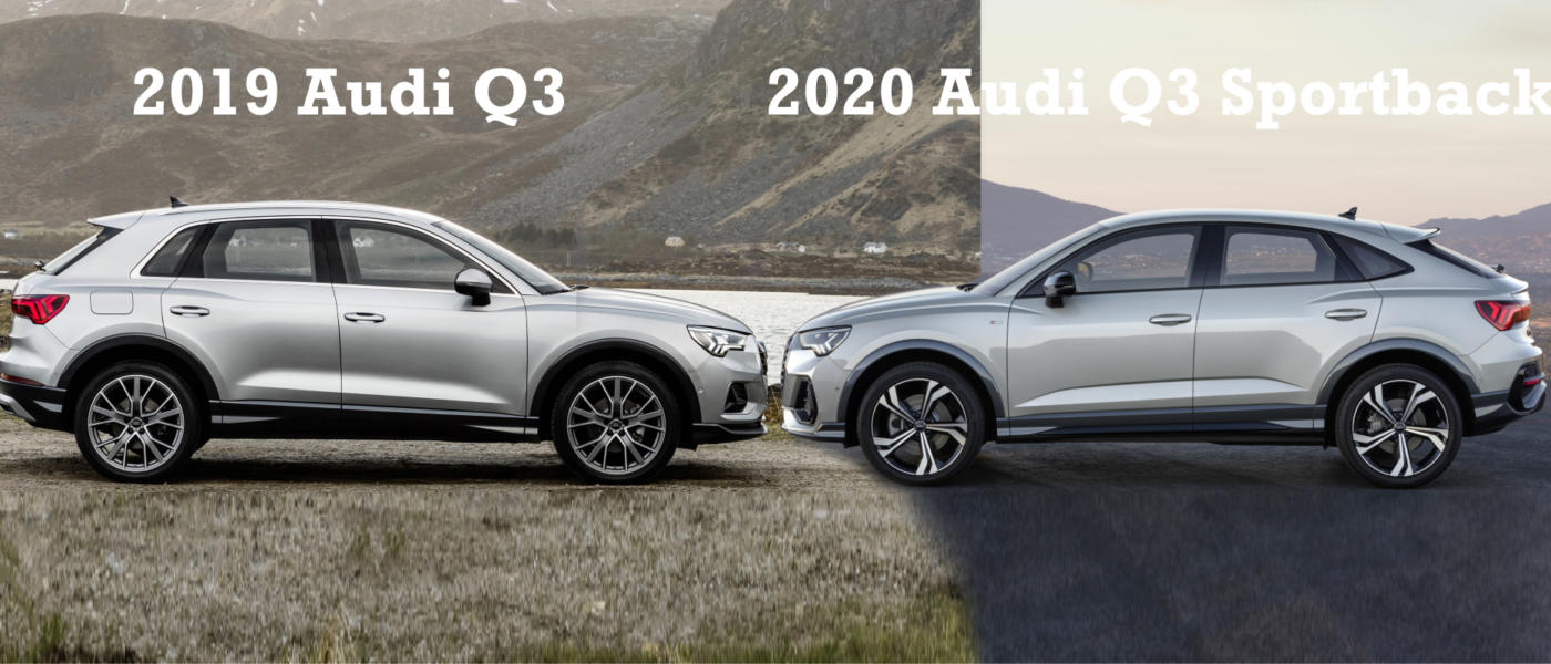 2019 2020 Audi Q3 Sportback Vergleich Comparison Difference Unterschiede Changes Änderungen Neuerungen