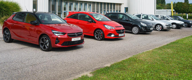 2020 Opel Corsa F Corsa-e First Test Drive Review red rot