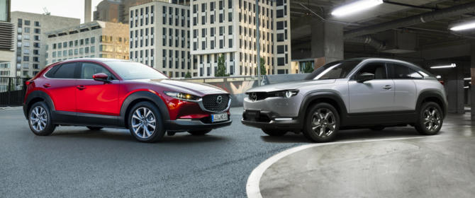 2020 Mazda CX-30 MX-30 Vergleich Comparison Difference Unterschiede versus