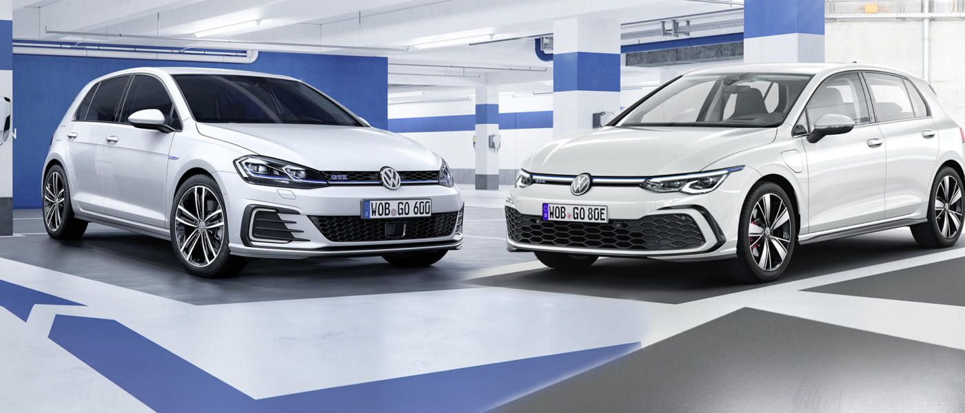 2017 2020 VW Golf VII VIII GTE comparison vergleich Unterschiede Difference changes Neuerungen Front