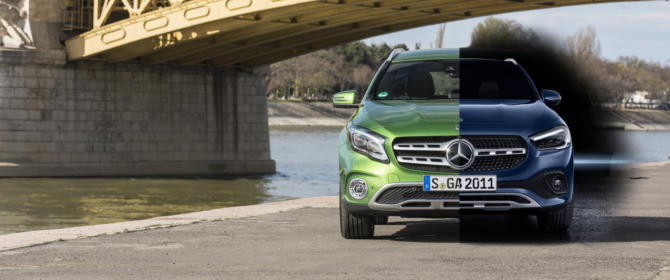 2017 2020 Mercedes-Benz GLA Vergleich Comparison Difference Neuerungen changes änderungen AMG