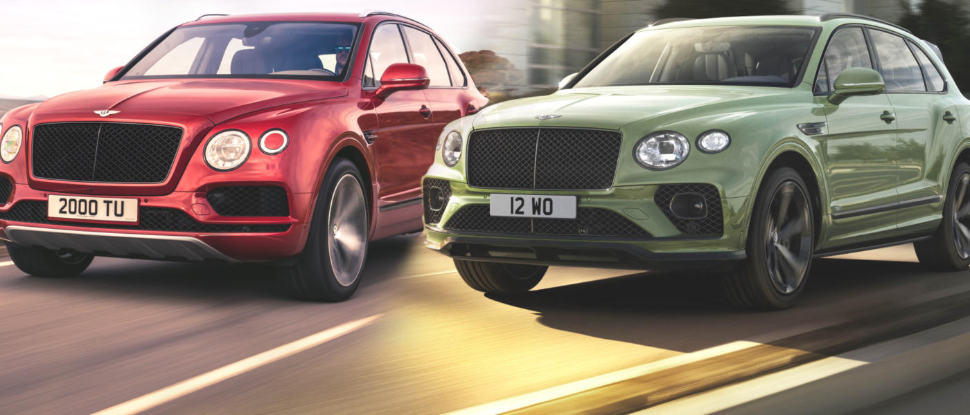 2018 2021 Bentley Bentayga V8 Facelift 2016 Comparison Difference Vergleich Unterschiede Neuerungen Changes