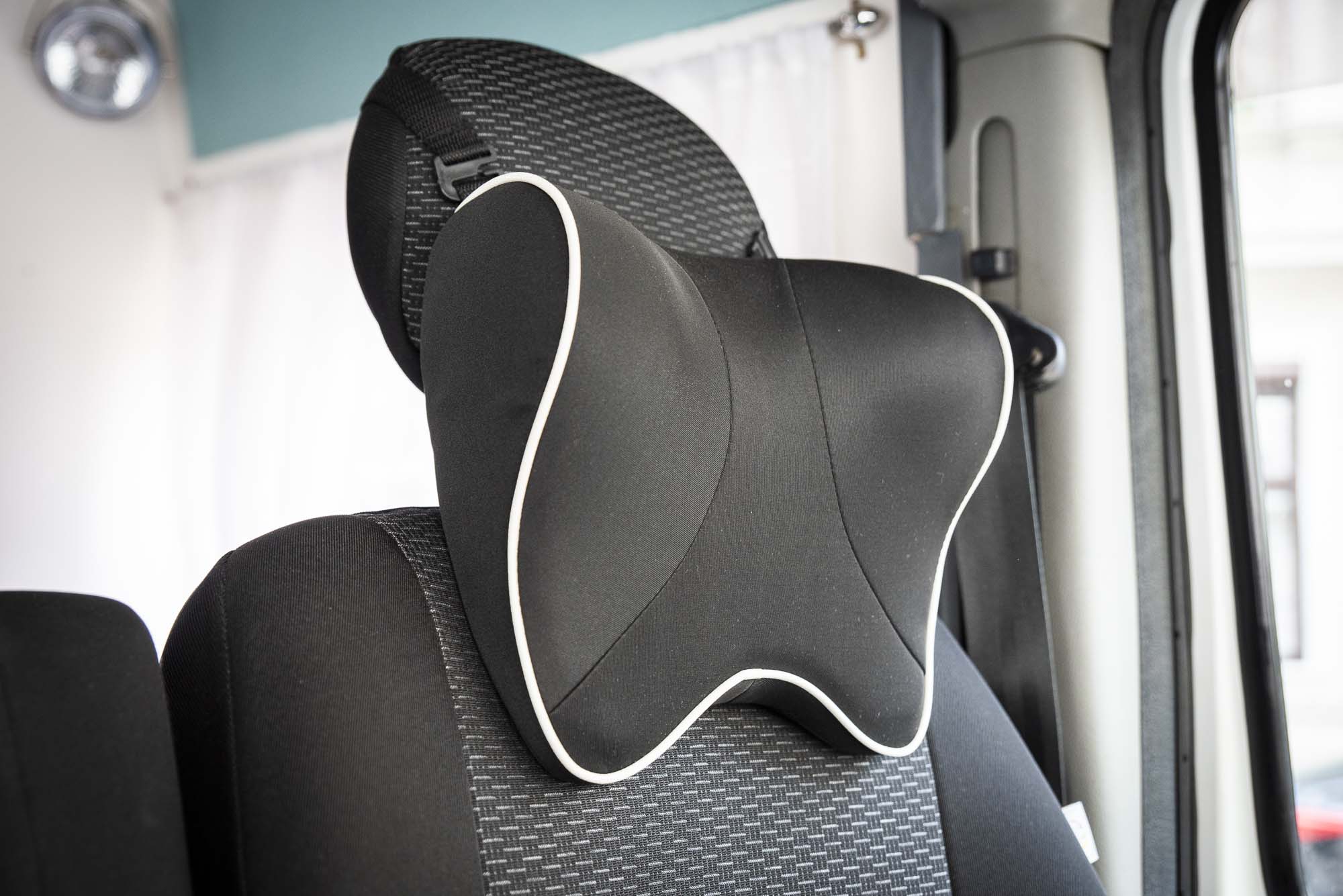 Hochwertige Autositz-Kopf und Nackenstütze – Rücken-Fitness-Bleibgesund