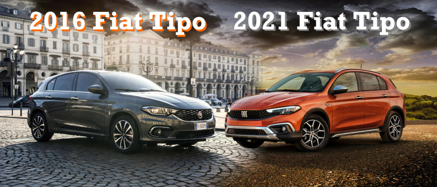 2016 vs. 2021 FIAT Tipo Facelift Comparison Difference Unterschiede Vergleich Neuerungen Changes Änderungen