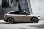 2023 Mercedes-Benz EQE SUV AMG Line Side profile profil length länge size comparison größe