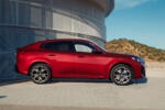 2024 BMW iX2 xDrive30 red rot length länge größe size side seite profil profile silhouette