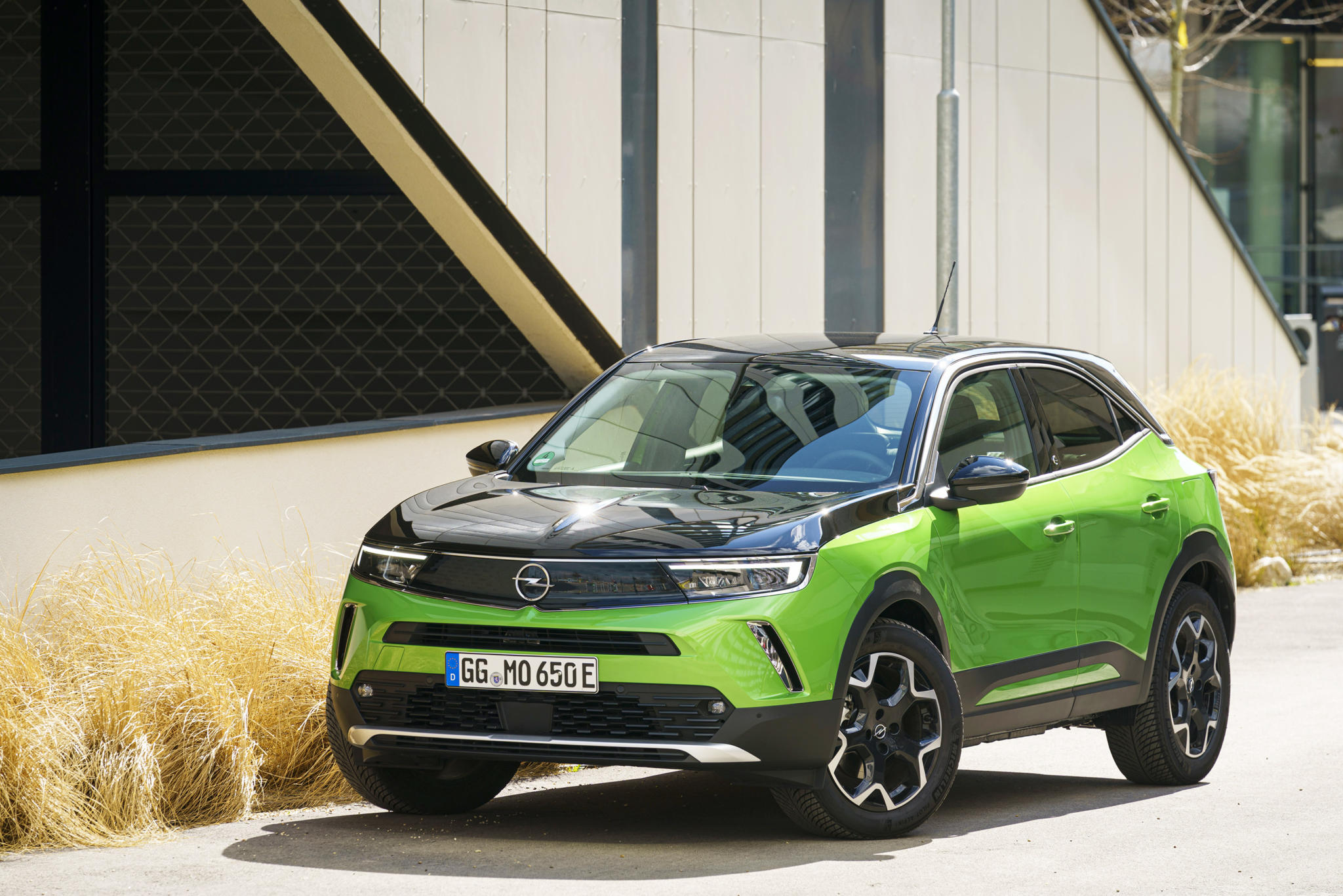 Opel Mokka E Grun