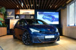 CUPRA Born Alpha Blau Aurora Blue Front Scheinwerfer Exterieur